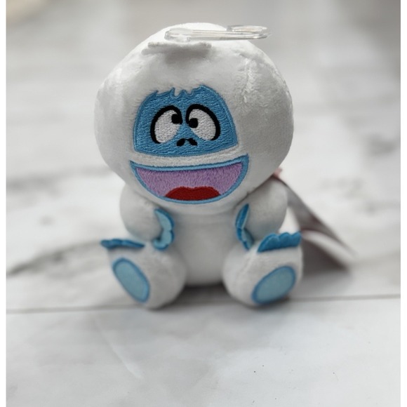 Rudolph, Santa, Abominable Snowman Baby Plush Rattle Christmas Stuffed All 3 - Picture 4 of 6